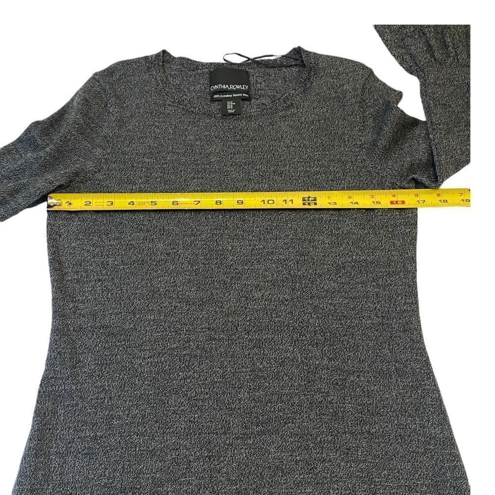 Cynthia Rowley 100% Extrafine Merino Wool Dress, Size M - Picture 9 of 12